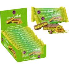 Elit Dubai Bars 30g-Milk Chocolate Pistachio