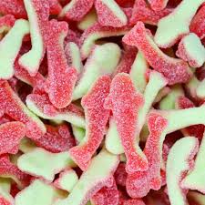 Kiwi-D Sour Berry Sharks-100g