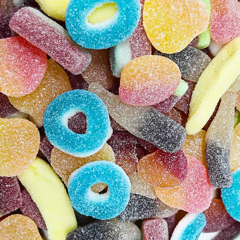 Kiwi-D Gummy Sour Mix-100g