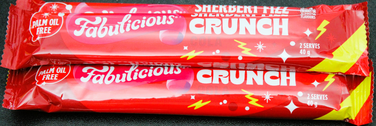 RJ's Logs Sherbet Fizz Cola Crunch Logs 40g