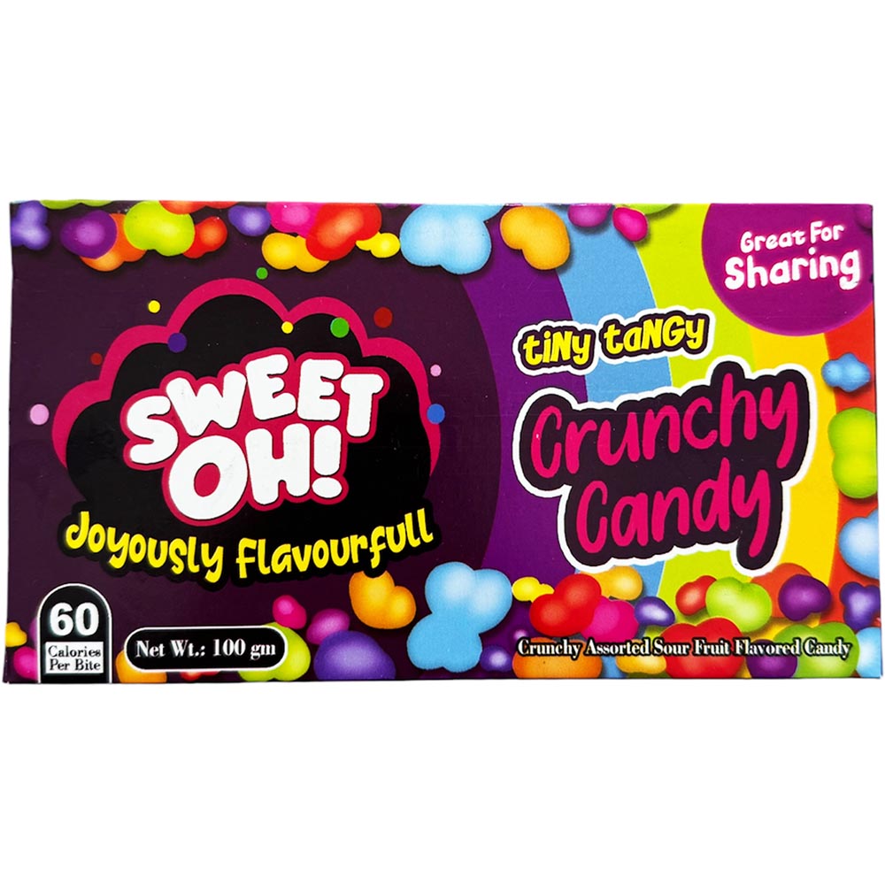 Sweet Oh! Candy 100g Box-Crunchy Candy