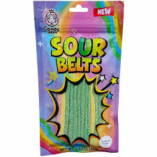 Candy Queen Sour Belts 100g Bag-Rainbow