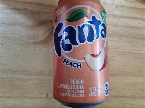 Fanta Cans 355ml-Peach