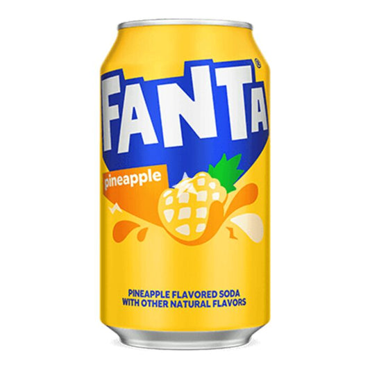 Fanta Cans 355ml-Pineapple