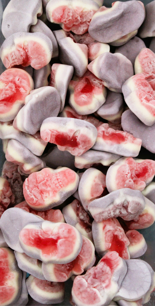 Filled Jelly Skulls-100g