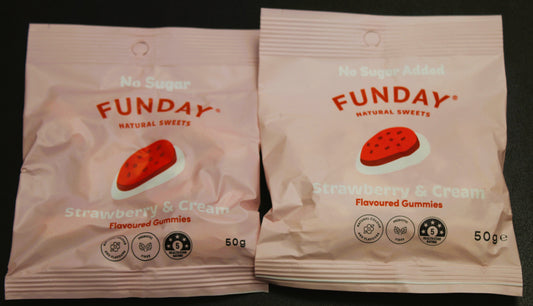Funday Strawberries & Cream 50g