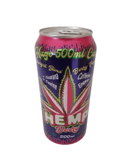 Hemp Energy 500ml Can-Berry
