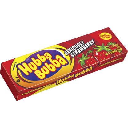 Hubba Bubba Bubblegum 35g-Seriously Strawberry