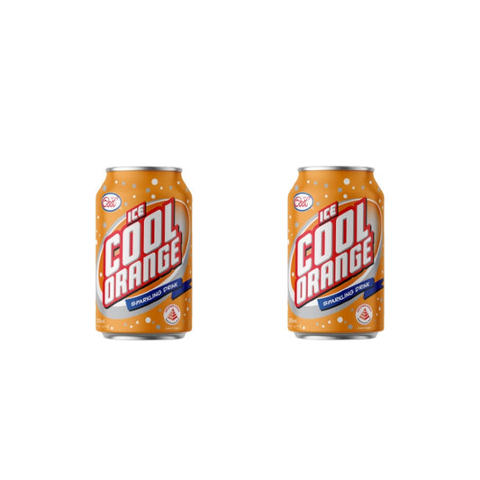 Ice Cool Sparkling Can 325ml-Orange
