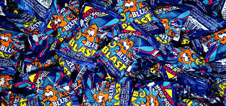 Ka Bluey Blue Raspberry Candy with Bubblegum