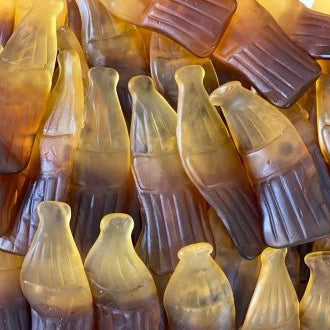 Kiwi-D Gummy Jumbo Cola Bottles-100g