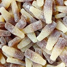 Kiwi-D Gummy Sour Cola Bottles-100g