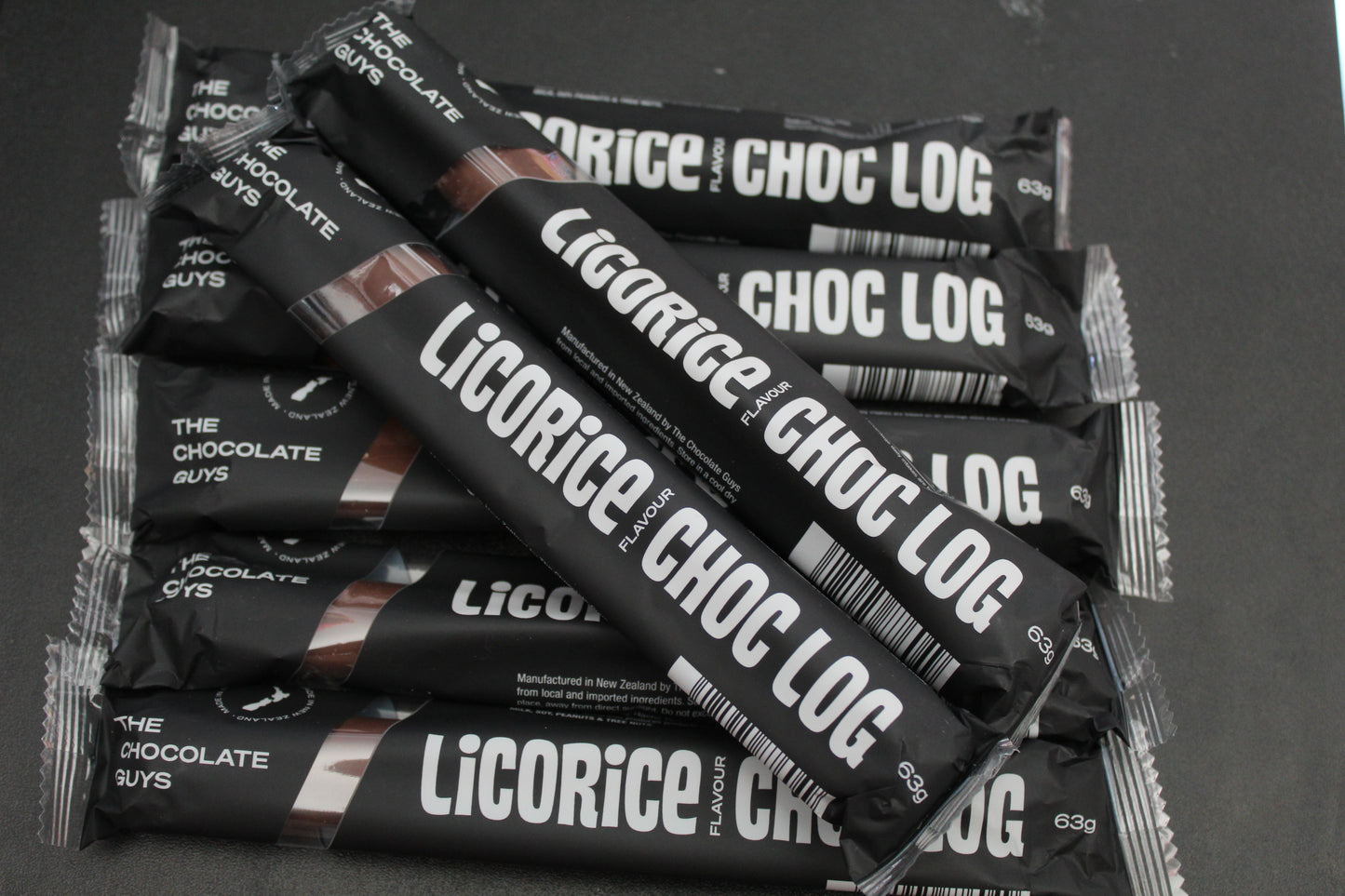 Licorice Flavoured Chocolate Logs 63g