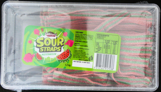 Watermelon Sour Straps-100g