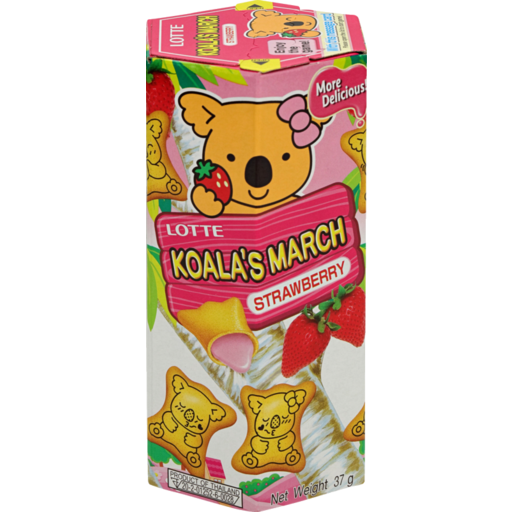 Lotte Koala's March 37g-Strawberry