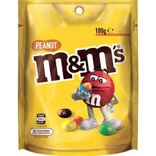 M&M Sharepack 180g Bag-Peanut