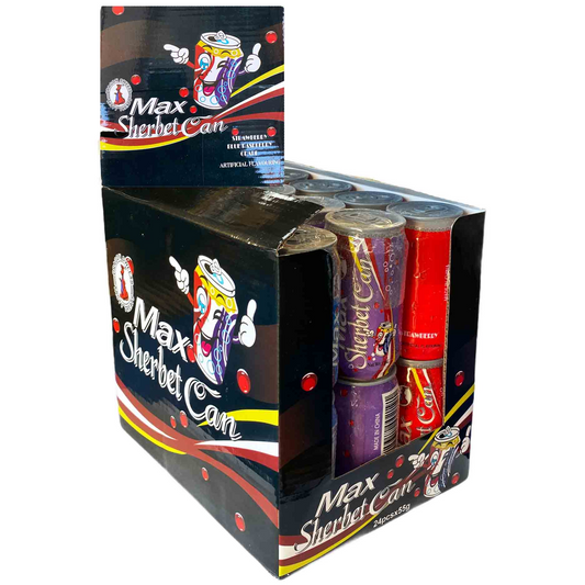 Max Sherbet Cans 55g-Strawberry