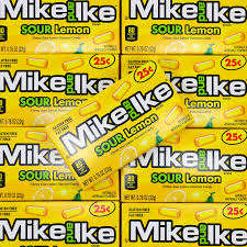 Mike & Ike 22g Boxes-Lemon