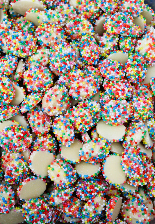 White Chocolate Speckles-100g