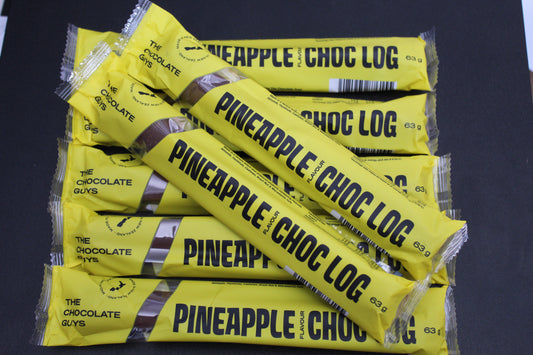 Pineapple Flavoured Chocolate Coated Log 63g