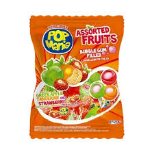 Pop Mania Lollipops 14g-Tangarine