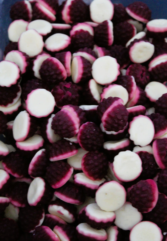 Rainbow Boysenberries N Cream-100g