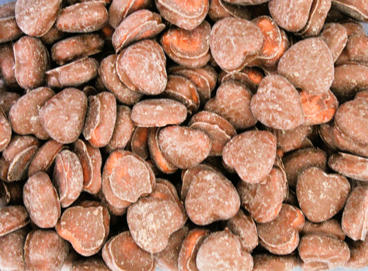Rainbow Chocolate Strawberry Hearts-100g