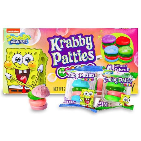 SpongeBob Squarepants Gummy Krabby Patties Colors 72g