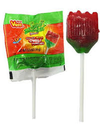 Vero Red & Green Spicy Lollipop
