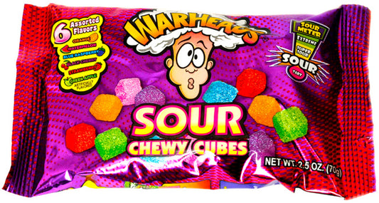 Warheads Sour Chewy Cubes