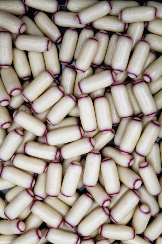 White Chocolate Raspberry Bullets-100g