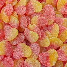 Sour Peach Hearts
