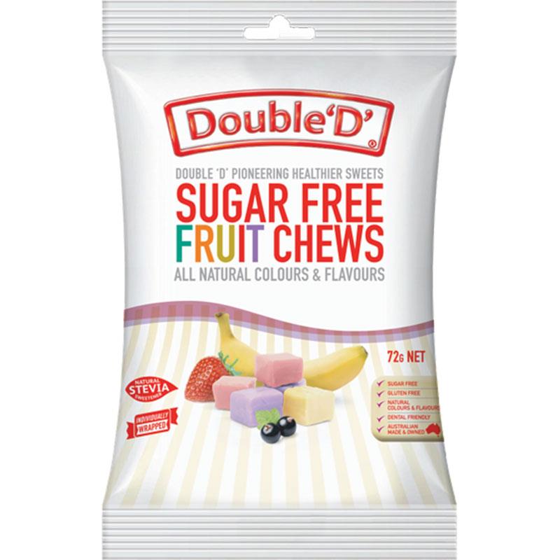 Sugar Free Fruit Chews 70g