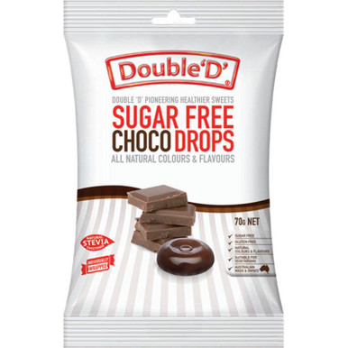 Sugar Free Choc Drops 70g