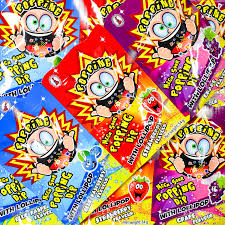 Mega Sour Popping Dip with Lollipop 54g