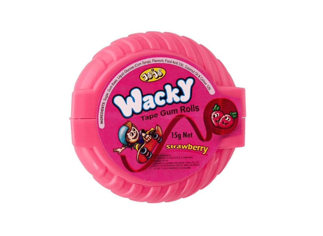 Wacky Gum Rolls 15g