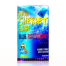 Ka Bluey Blue Raspberry Sour Sherbet Blast 15g