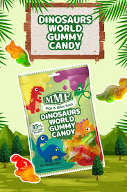 MMF Dinosaurs World Gummy Candy 72g