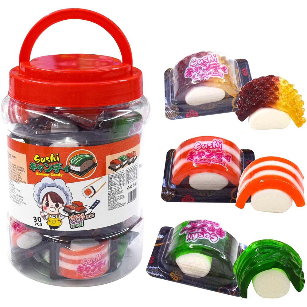 Sushi Gummy Various Colours 15g