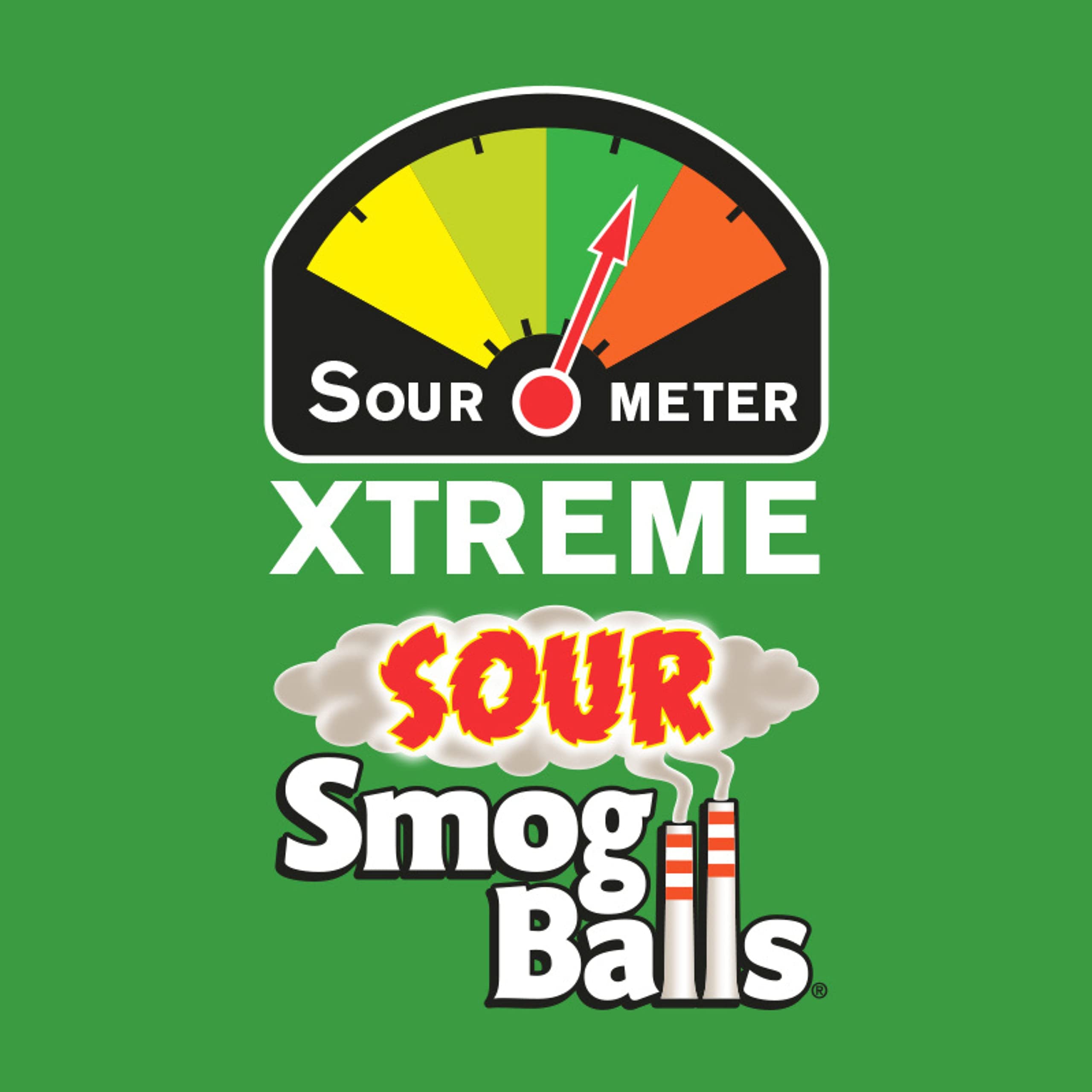 Toxic Waste Sour Smog Balls Theater Box