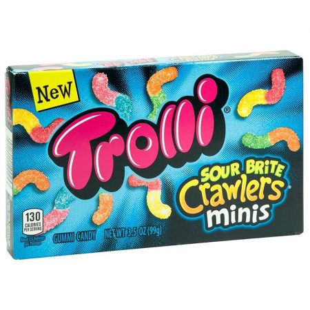 Trolli Sour Brite Crawlers Minis 99g Theater Box
