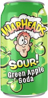 Warheads Sour Soda Cans 355ml