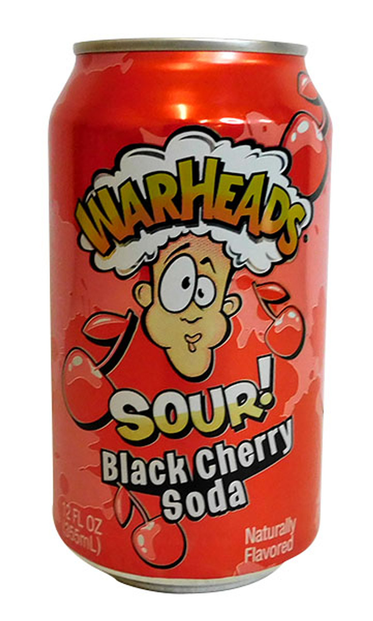 Warheads Sour Soda Cans 355ml