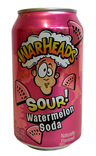 Warheads Sour Soda Cans 355ml